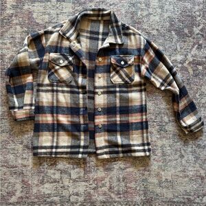 Flannel Shirt Jacket